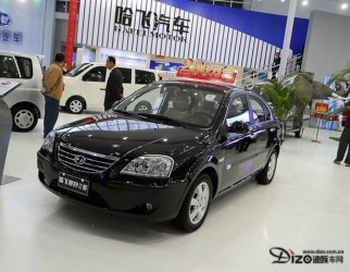 最优性价比 哈飞赛豹纯电动车亮相北京车展(图)