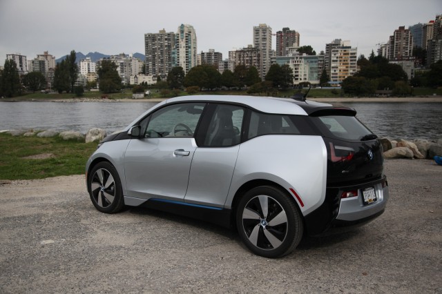 位于加拿大多伦多的2014款i3电动汽车