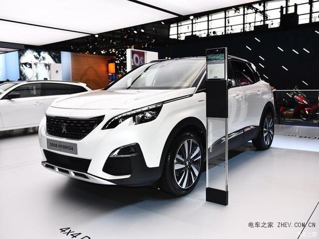 新款标致3008 PHEV谍照 2019年底上市