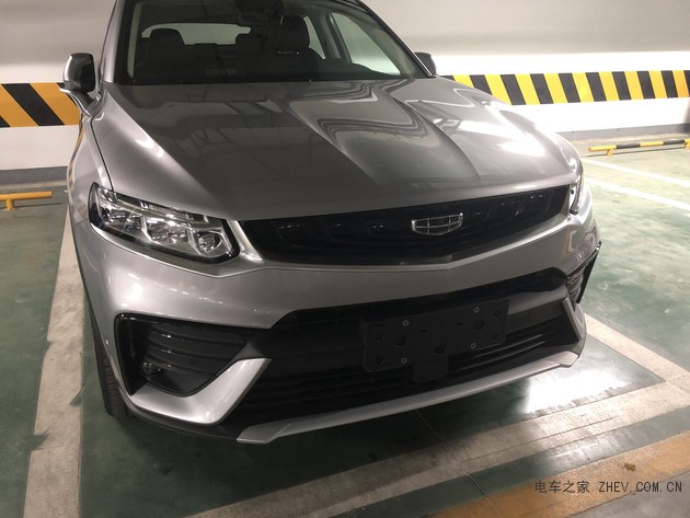 吉利星越實車曝光 動力三種可選
