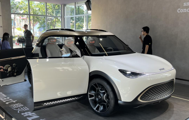 smart精灵1概念车国内亮相新车明年上市