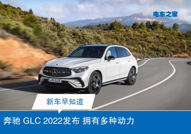 奔驰 GLC 2022发布 拥有多种动力