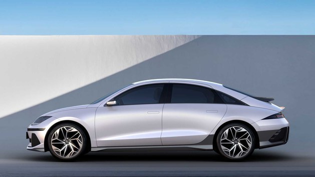 现代全新电动轿车IONIQ 6正式发布 续航达610km