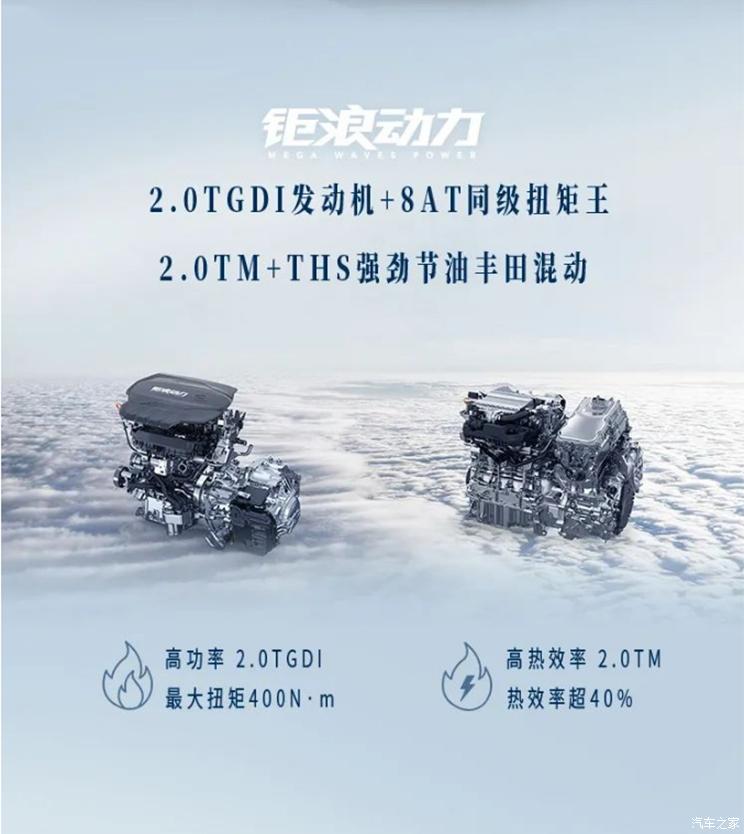 广汽乘用车 传祺M8 2024款 双擎系列 2.0TM 高配版