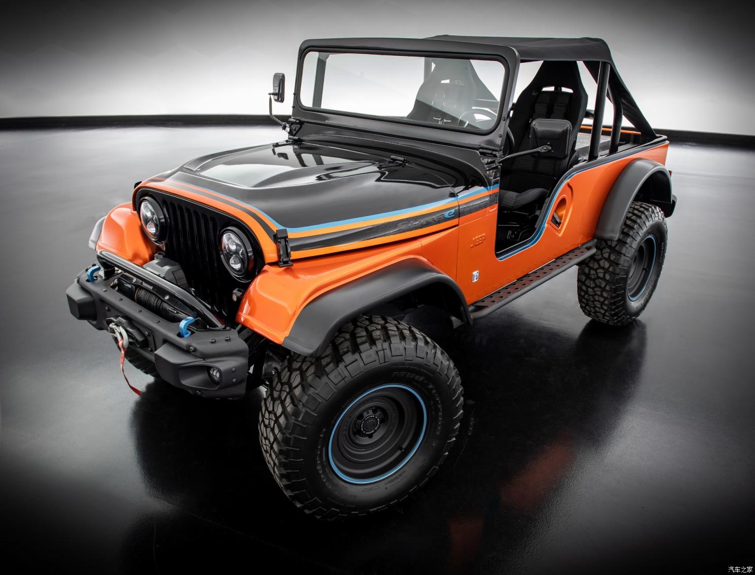 Jeep CJ Surge概念车官图发布