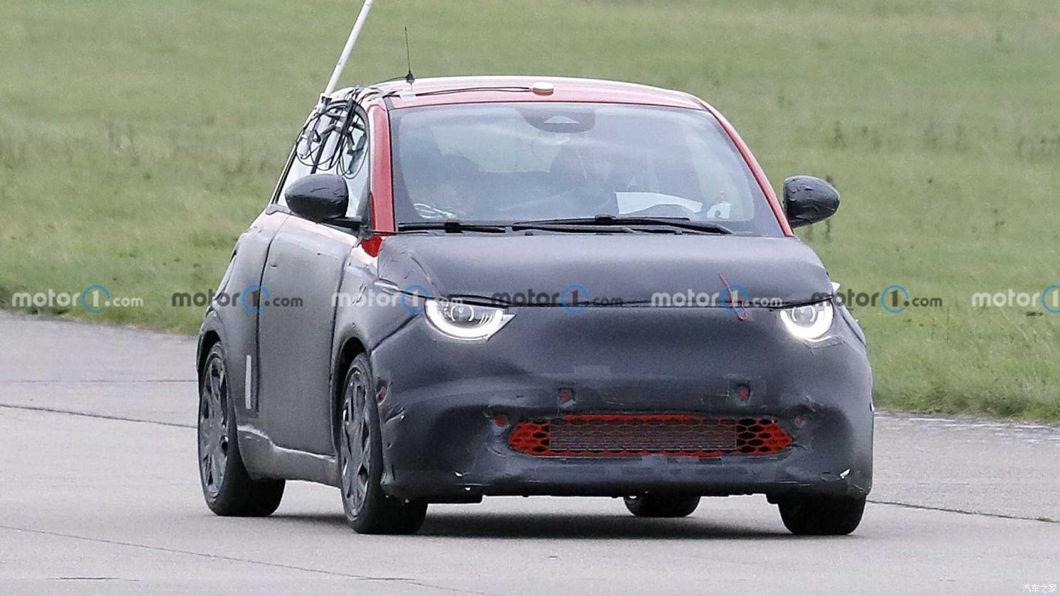 有望2023年推出 Abarth 500 EV谍照曝光