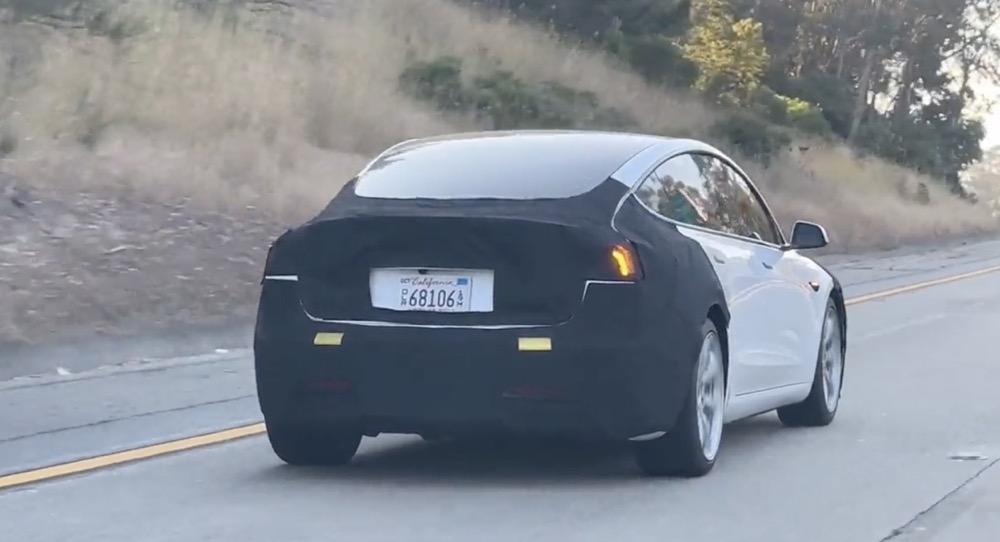 新款特斯拉MODEL 3将于9月1日上市