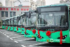 大力发展绿色公交，比亚迪纯电动公交车批量交付安徽无为