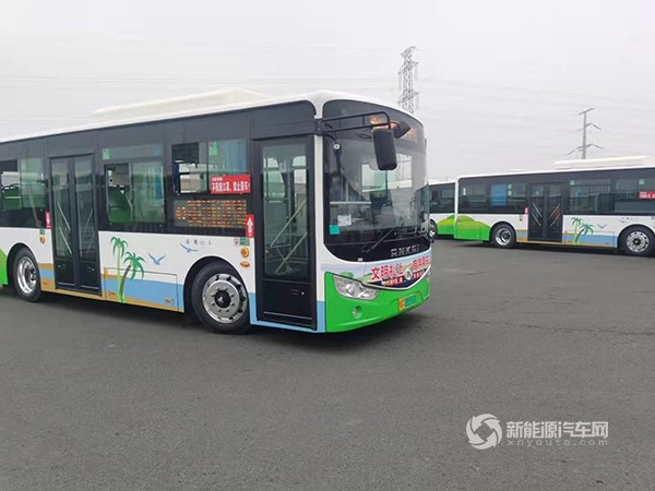 新年焕新颜--安凯G9新能源公交车正式亮相湛江公交