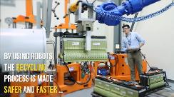 橡树岭国家实验室开发机器人拆解系统 使电池回收更快、更安全