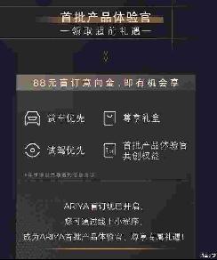 纯电平台打造 东风日产Ariya开启盲订